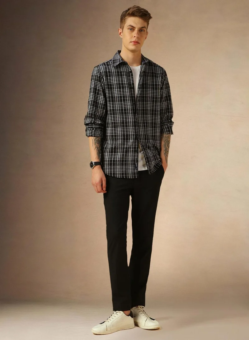 Dennis Lingo Black Shirt For Men For Men