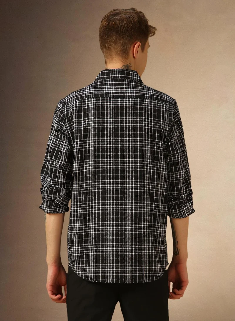 Dennis Lingo Black Shirt For Men For Men