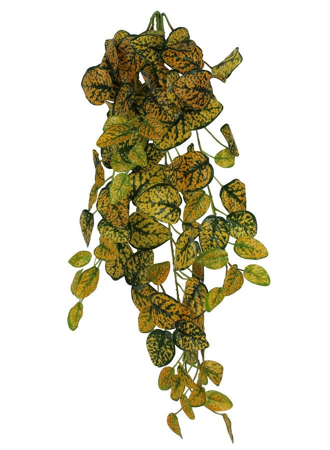 Pangea Pangea Hanging Bush for Reptile Terrarium Habitat, 24 in (Japanese Laurel)  - Image 1