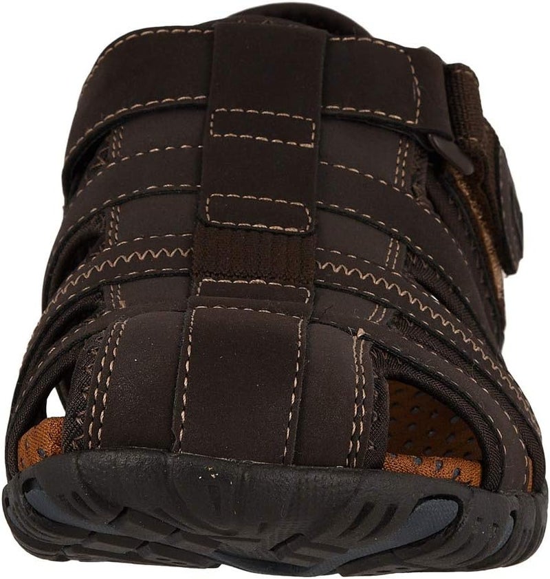 Men's Rio Bravo Fisherman Closed Toe Outdoor Sandal - Brown - Image 5