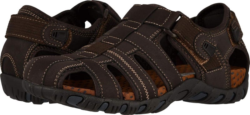 Men's Rio Bravo Fisherman Closed Toe Outdoor Sandal - Brown - Image 1