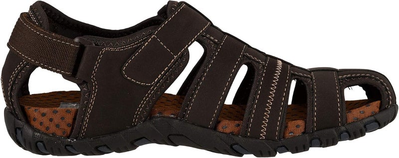 Men's Rio Bravo Fisherman Closed Toe Outdoor Sandal - Brown - Image 4
