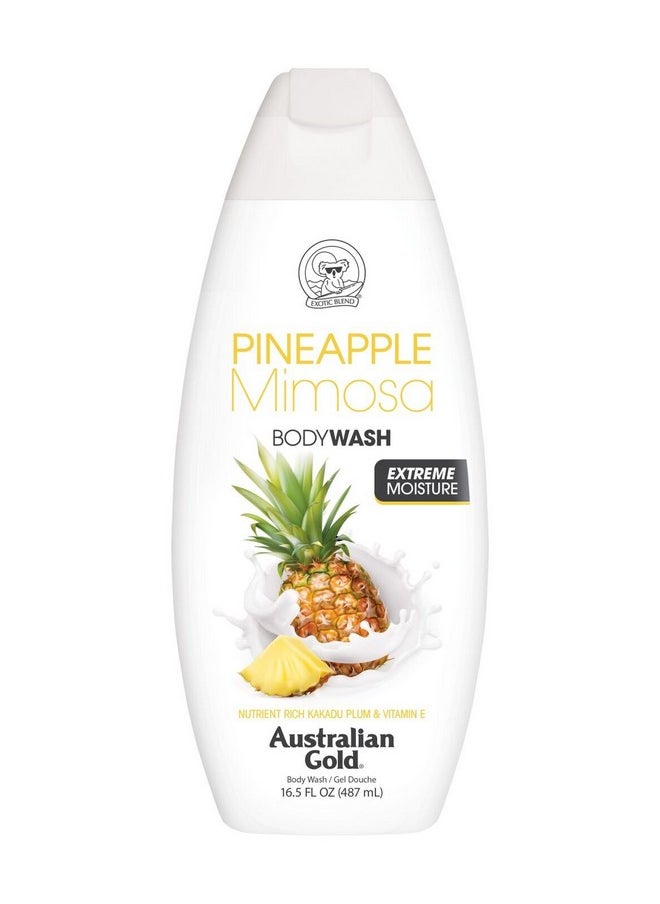 Australian Gold Pineapple Mimosa Body Wash, 16.5 Ounce ; Gentle & Moisturizing With Nutrient Rich Kakadu Plum & Vitamin E  - Image 1