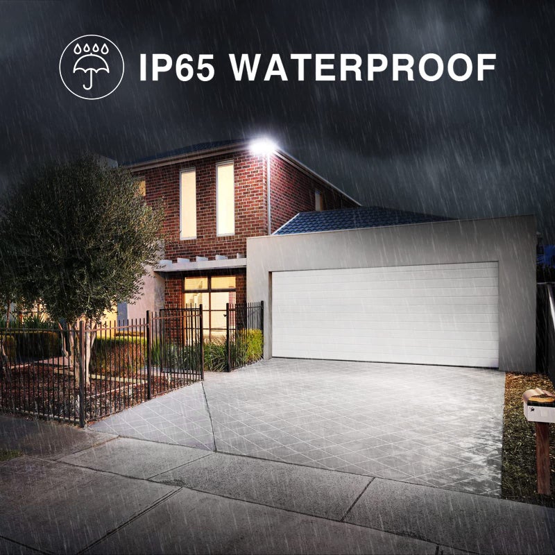 Onforu 130W LED Security Light, 13000LM Outdoor Indoor Flood Light Switch Controlled, IP65 Waterproof LED Exterior Floodlight, 6500K White Wall Mount Security Lighting for Entryway,Garage,Yard,Eave - Image 5