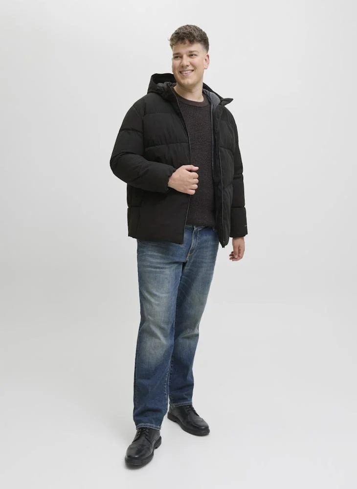 JACK & JONES Plus Size Puffer Jacket