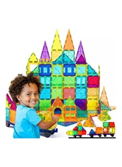 HOPHOP HopHop Early Learning Brain Development Magnet Building Tiles - Set of 60 Pieces  - Image 1