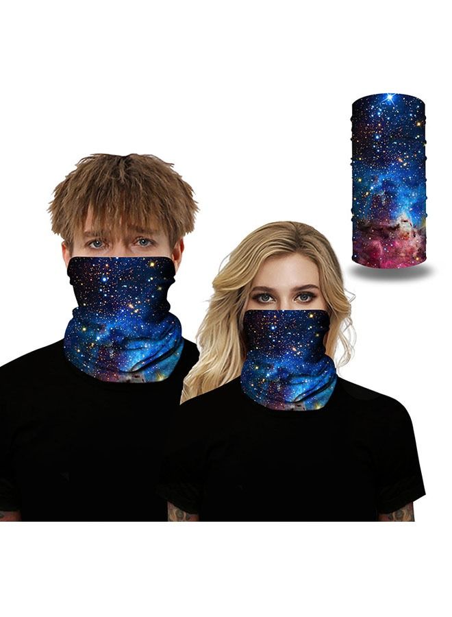 ZCM-HAPPY 3-Piece Sun Protective Neck Gaiter Outdoor Cycling Neck Scarf - Image 3