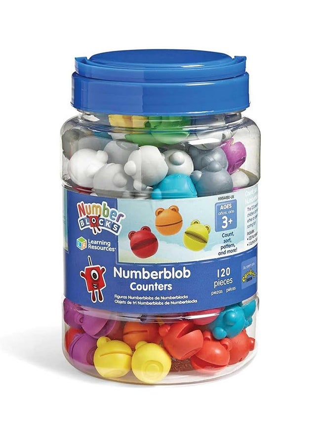Learning Resources Numberblocks Numberblobs Counting Set - Maths Teaching Resources, Sorting Counters, Ages 3+ - Image 4
