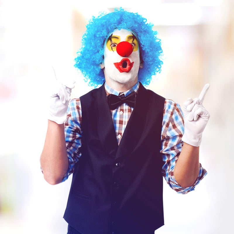 Skeleteen أنف مهرج كارنفال سكلتين الأحمر - أنف إسفنجي أحمر لزينة حفلات الأزياء - 12 قطعة - Image 3