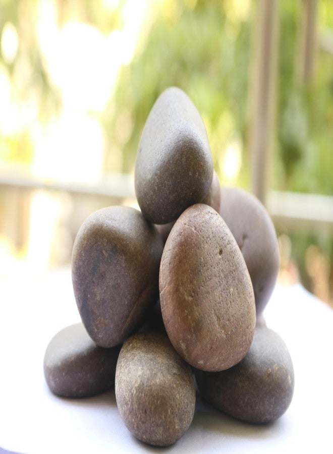 Wowtag Natural Stones (Pack of 10) 3-5 CM, Fishtank, Terrarium Decor, Rock Painting,Home Decor, Non Polished, Plant pots, Table Decor - Image 5