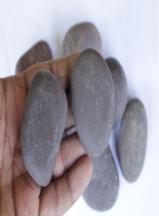 Wowtag Natural Stones (Pack of 10) 3-5 CM, Fishtank, Terrarium Decor, Rock Painting,Home Decor, Non Polished, Plant pots, Table Decor - Image 3