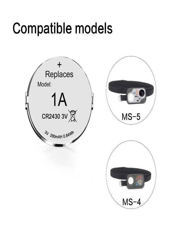 Abeden 3V Replacement Batteries 1A for High Tech Pet MS-4 MS-5 Electronic Dog Collar, 12 Pack - Image 3