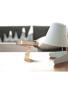 erorex Projector Mount Mini Adjustable Projector Stand Easy To Install And Remove Portable Projector Ceiling Shelf Compatible With All Mini Projectors Cameras Webcams With 1 4 Screw Head Gold  - Image 5