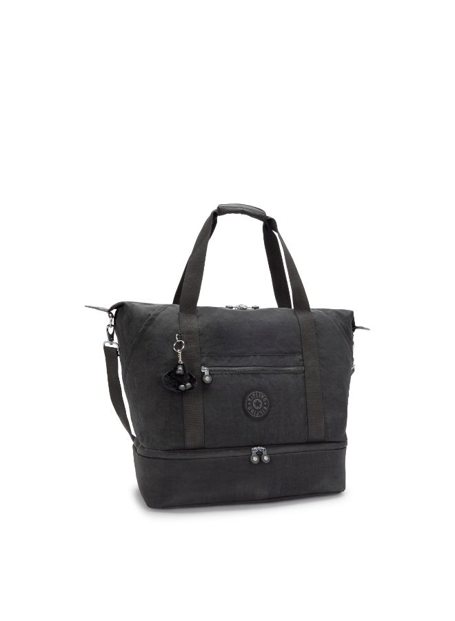 كيبلينغ حقيبة سفر نهاية الأسبوع آرت M - حقيبة دفل كبيرة - أسود نوار - Image 5