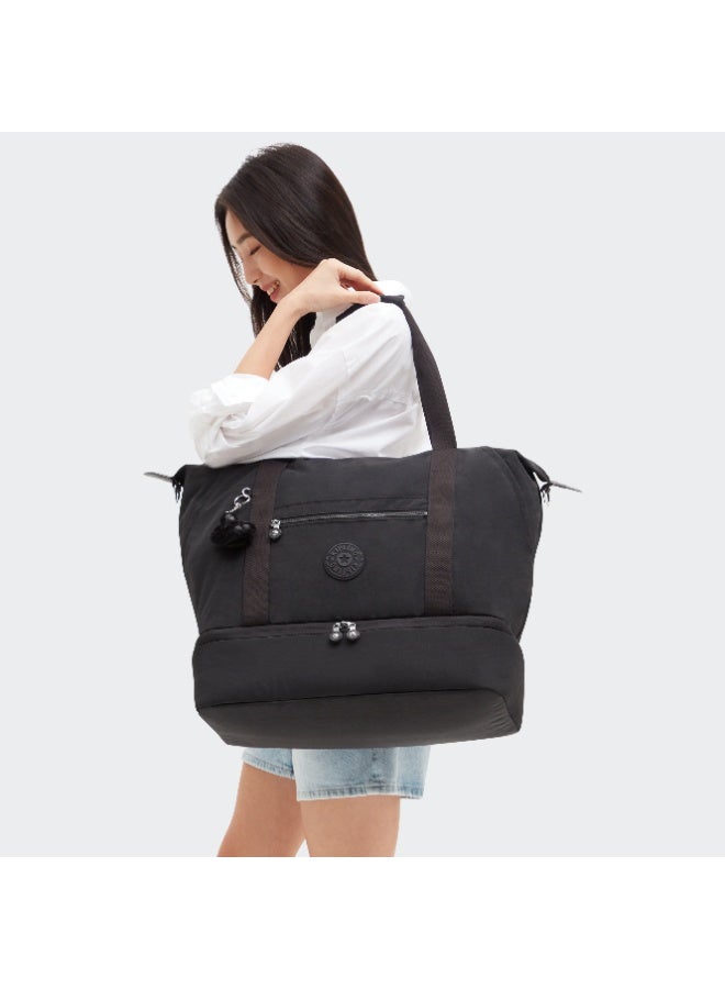 كيبلينغ حقيبة سفر نهاية الأسبوع آرت M - حقيبة دفل كبيرة - أسود نوار - Image 2