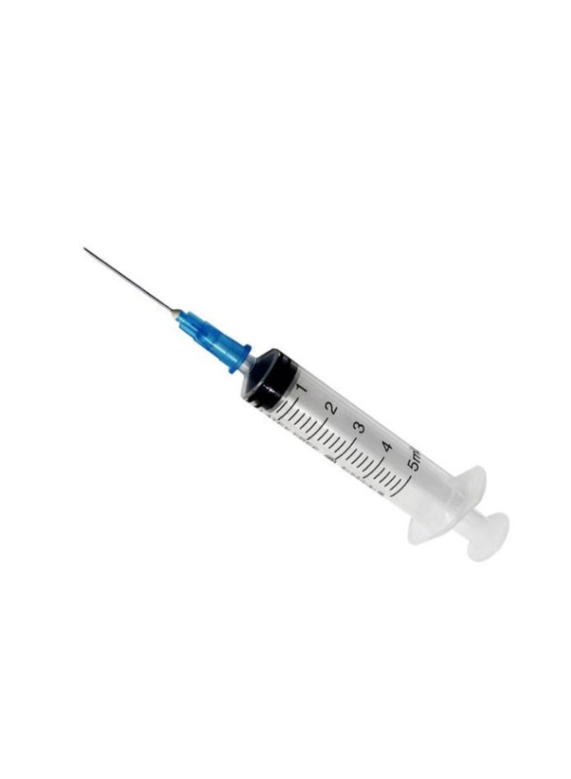 SKYLINE 5Ml 20G 1In Luer locking syringe with needles 100PCS - Image 1