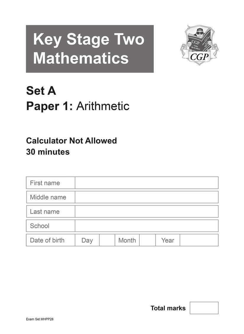 null - KS2 Maths & English SATS Practice Papers: Pack 1 - for the 2025 tests (with free Online Extras) - Image 1