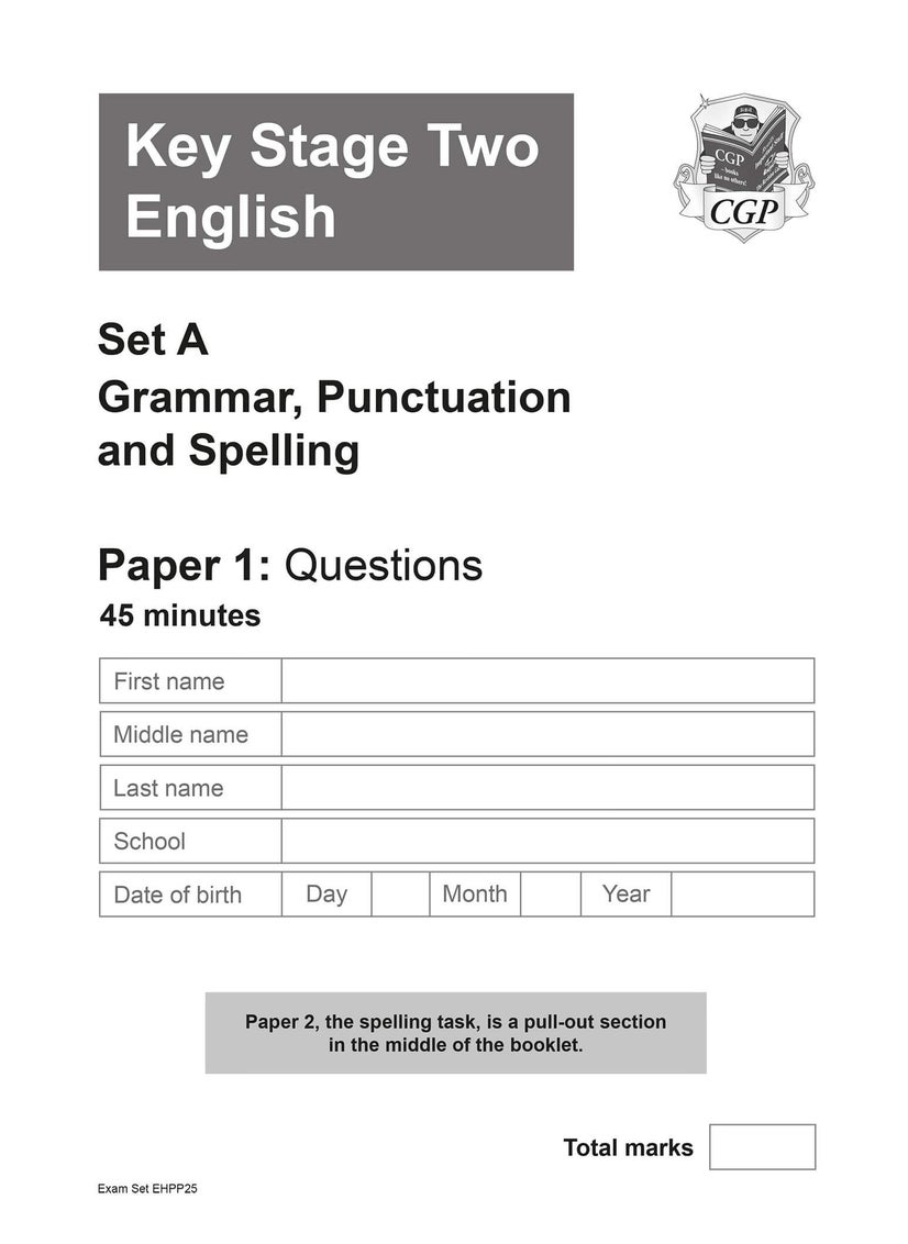 null - KS2 Maths & English SATS Practice Papers: Pack 1 - for the 2025 tests (with free Online Extras) - Image 1
