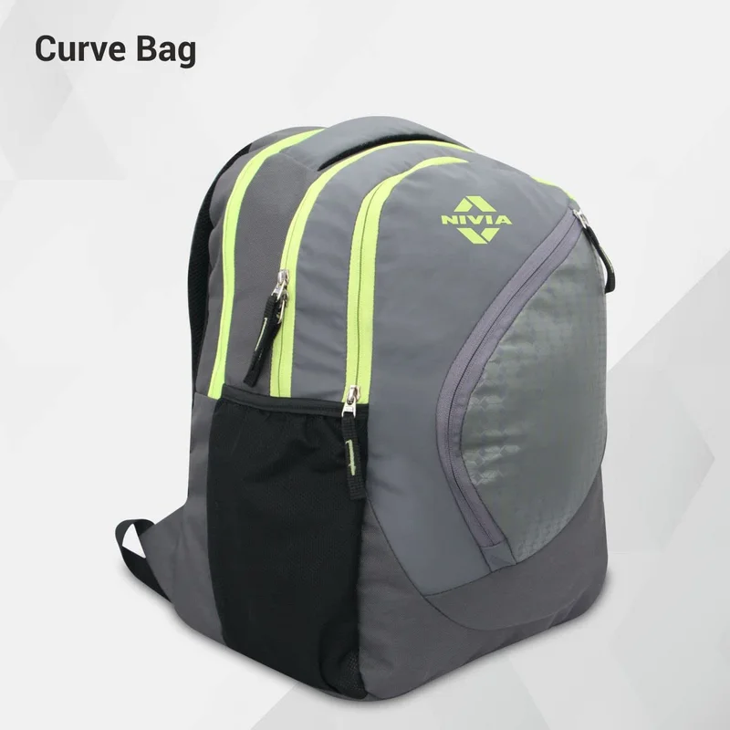 Nivia Nivia Curve School Bag - Blue Green