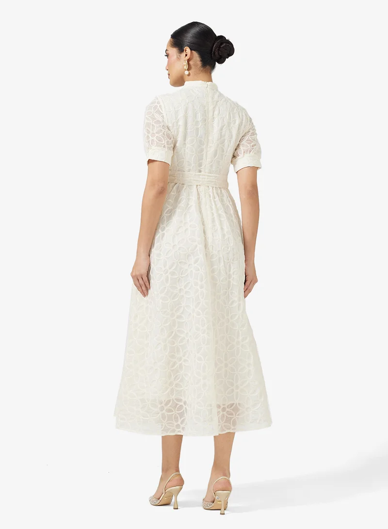 خزانة Textured A-line Dress