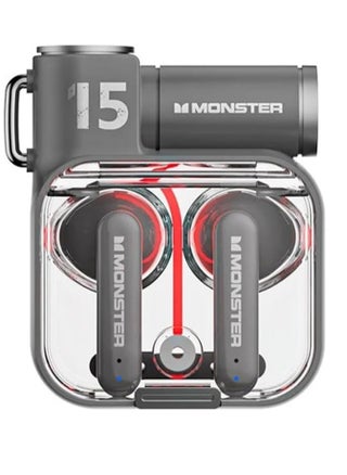 Monster XKT15 Wireless Bluetooth Earbuds Gaming Headphones Deep Bass Low Latency Game Headset with Built in Microphone Noise Canceling Comfortable to wear black - pzsku/ZE7F8EA74DFA2F698ACB2Z/45/_/1705913460/99ea9fd2-8403-4f39-9ed8-394c15a5fd40