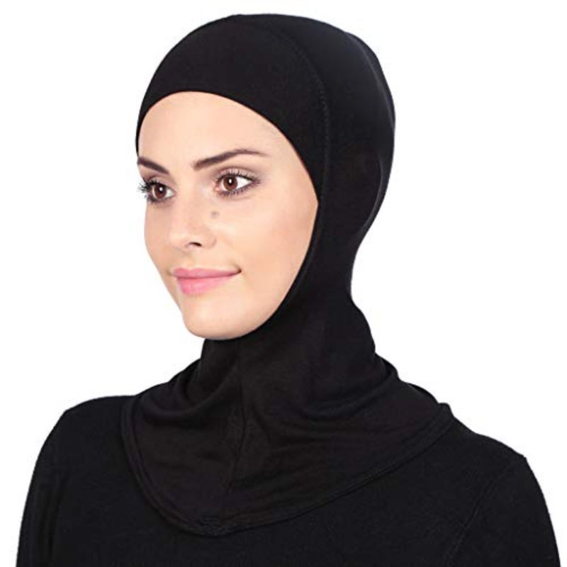 وشاح رأس رياضي من الموسلين للسيدات من GERINLY - سادة تحت الوشاح، قبعة عمامة مسلمة - إكسسوار رمضان - Image 1