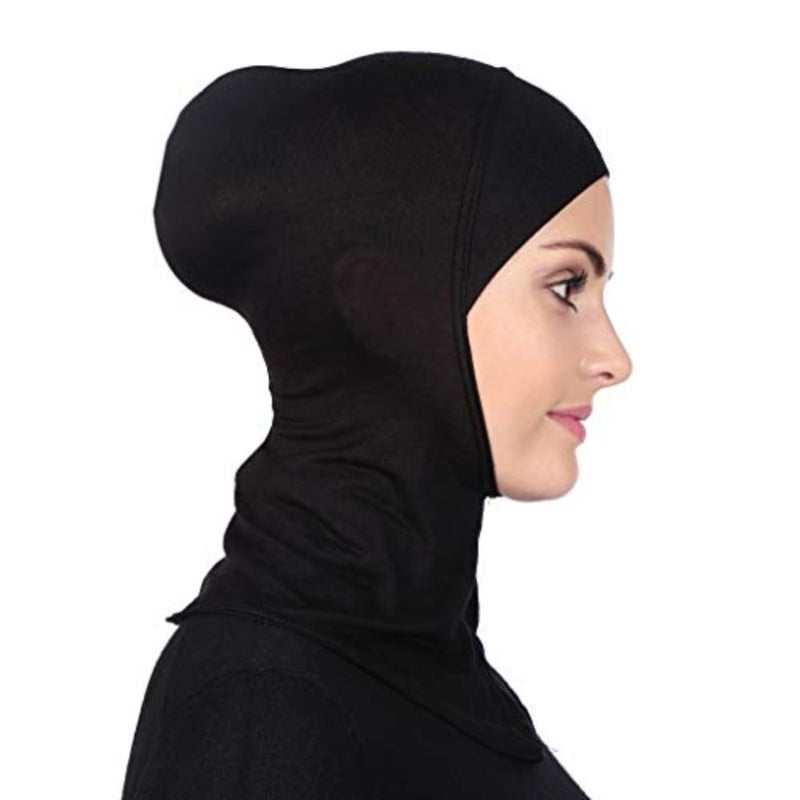 وشاح رأس رياضي من الموسلين للسيدات من GERINLY - سادة تحت الوشاح، قبعة عمامة مسلمة - إكسسوار رمضان - Image 4