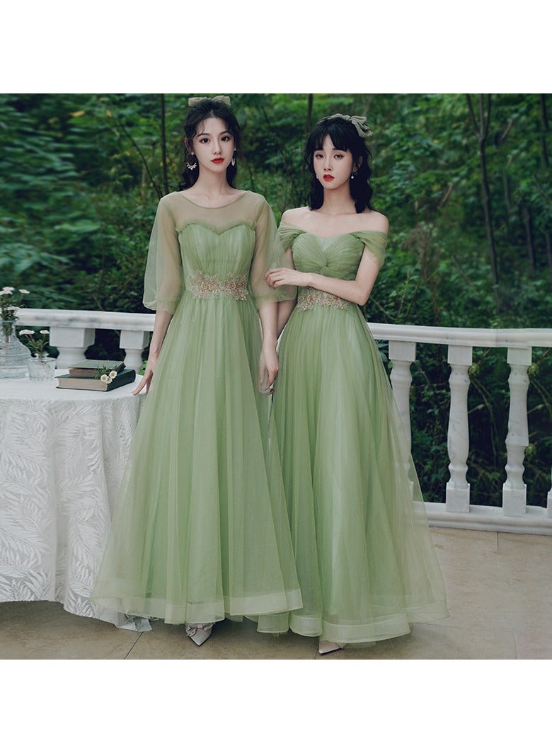 New Fashionable and Elegant Bridesmaid Dress