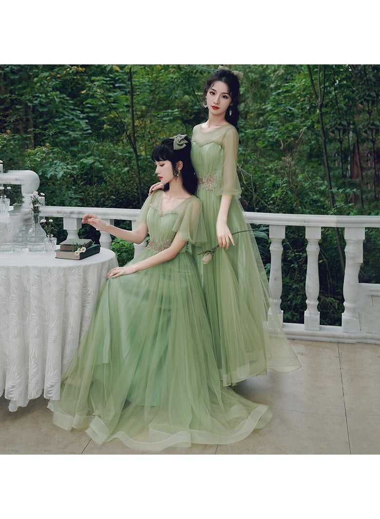 New Fashionable and Elegant Bridesmaid Dress