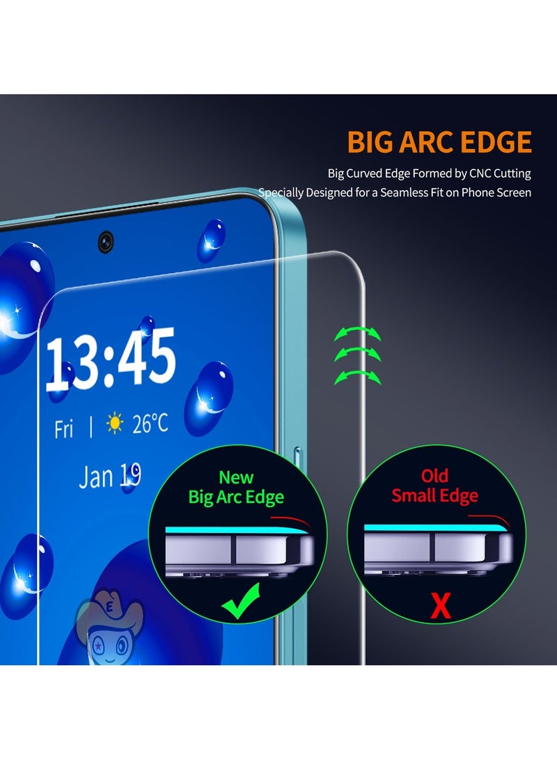 ENKAY Nothing Phone 2a Protector Screen Tempered Glass For Nothing Phone 2a ENKAY 9H Big Arc Edge High Aluminum-silicon Tempered Glass Film - Image 4