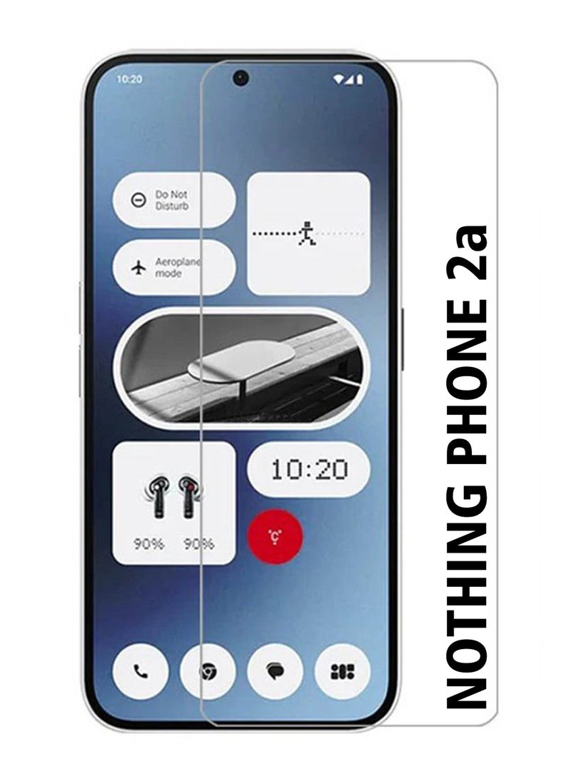 ENKAY Nothing Phone 2a Protector Screen Tempered Glass For Nothing Phone 2a ENKAY 9H Big Arc Edge High Aluminum-silicon Tempered Glass Film - Image 1