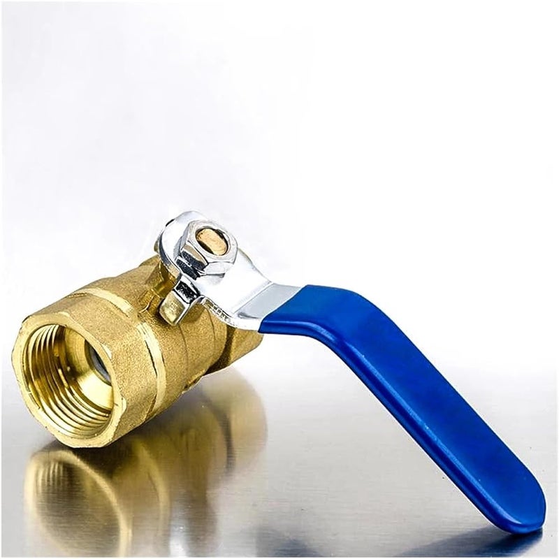 Brass Ball Valve With Lever Handle 1 Inch BSP Thread Plumbing Tap Part - Image 1
