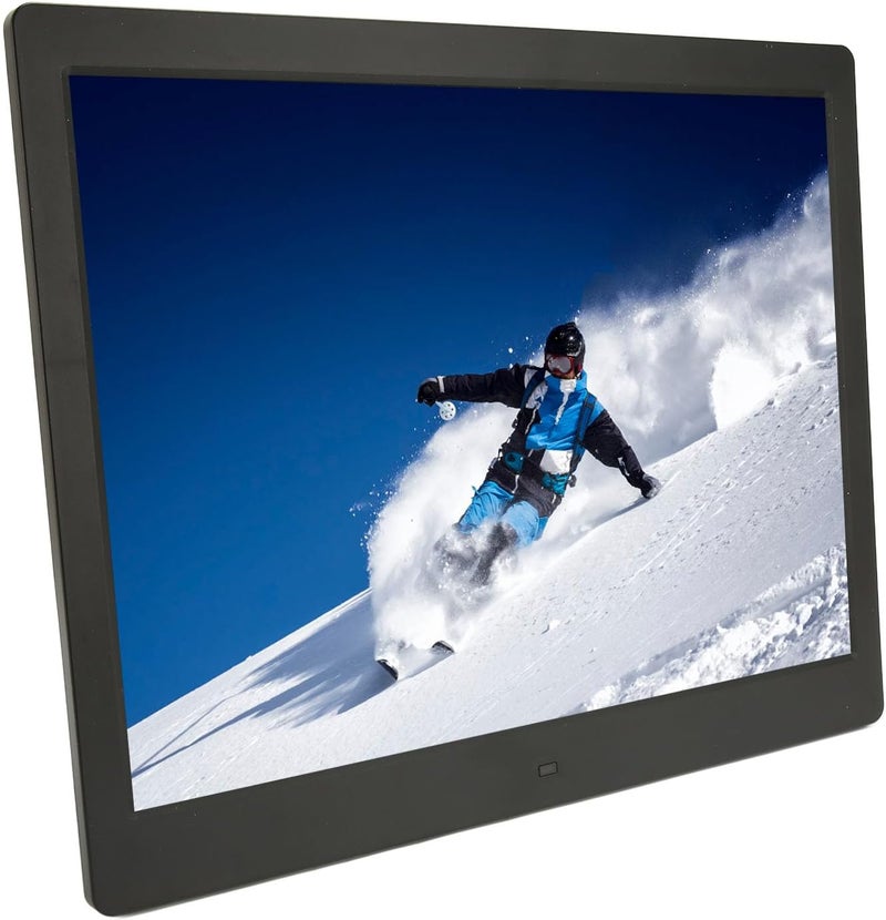 klarako HD Digital Photo Frame Wall Mounted Prime Viewing for Superior Audio Experience 4:3 Display Perfect for Vibrant Advertising Video Stand Plate Holder Display Picture Frames (US - Image 4