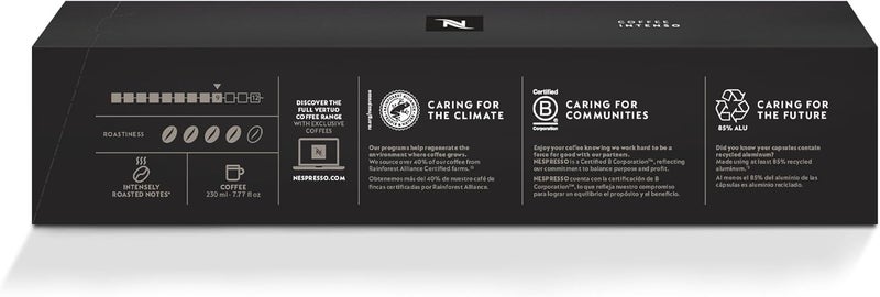 Nespresso VertuoLine Coffee Pods, Intenso Blend, 30 Count - Dark Roast with Brown Sugar Notes - Image 2