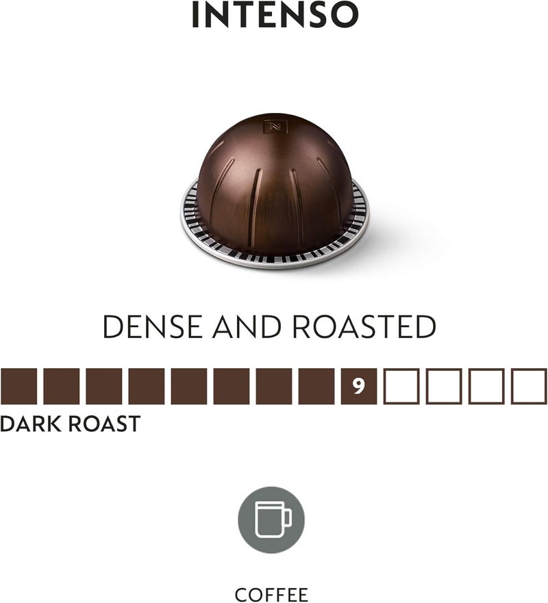 Nespresso VertuoLine Coffee Pods, Intenso Blend, 30 Count - Dark Roast with Brown Sugar Notes - Image 3