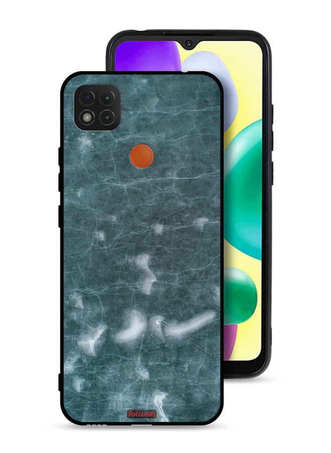 Tolwak Xiaomi Redmi 9C Protective Case Cover Stonish Pattern  - Image 1