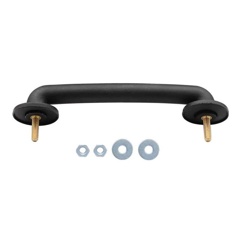 YITHSWAY Front Windshield Hold Down Bracket, Strap Hood Footman Loop Replace 55176422, Compatible with 1997-2006 Jeep Wrangler TJ, 2007-2018 Jeep Wrangler JK, ABS Plastic, Black