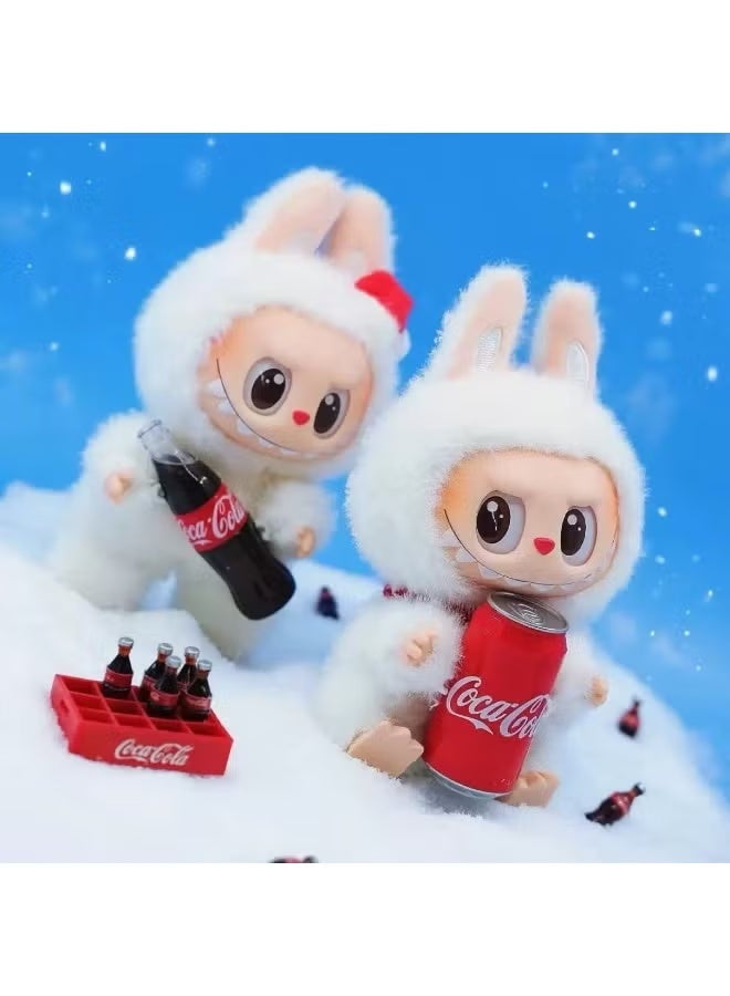 Doll Pendant,Cola-Labubu Vinyl Plush Doll 17 cm, Limited Edition-Happy Factor - Image 2