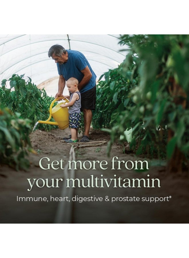 New Chapter Men's Multivitamin 50 Plus for Brain, Heart, Digestive, Prostate & Immune Support with 20+ Nutrients + Astaxanthin - Every Man's One Daily 55+, Gentle on The Stomach - 48 ct - Image 2