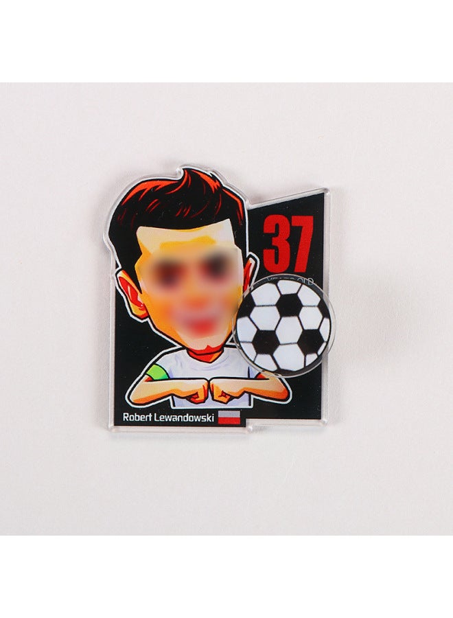 2026 World Cup Theme Scene Decoration Atmosphere Setup –Color:Lai wan-dowski refrigerator magnet - Image 1