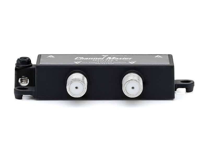 Channel Master Splitter 4 | 4-Way Splitter Distributes Digital HDTV Antenna Signal to 4 TVs, One Input and Four Outputs, Power Passing for Preamplifiers and Boosters, Low-Loss Design, Indoor/Outdoor - Image 3