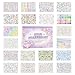 GUBEARE 4000 PCS Korean Stickers Book for Kpop Deco Stickers Photocard Cute Small Korean Glitter Sticker Butterfly Stars Heart Bows Ribbons for Kids Girls Boys - Image 2