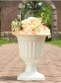 Generic 𝐅𝐅𝐃 Flower Vase Plastic Pots Outdoor Plant Pots Plastic Flower Pots Planter Pots Plastic Gardening Pots Nursery Pot Flower Plant Container Plastic Plant Pot  - Image 2