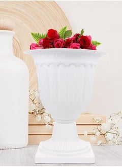 Generic 𝐅𝐅𝐃 Flower Vase Plastic Pots Outdoor Plant Pots Plastic Flower Pots Planter Pots Plastic Gardening Pots Nursery Pot Flower Plant Container Plastic Plant Pot  - Image 3