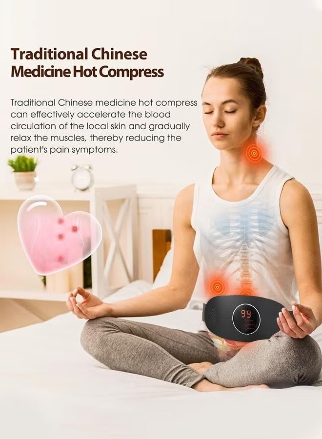 Arabest Electric Slimming Belt, Weight Loss Machine for Women, Adjustable Vibration Massage, Multiple Massage Modes, Belly Fat Burner, Promote Digestion - Image 4