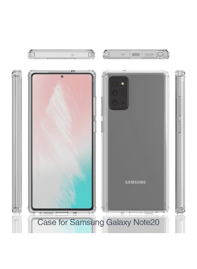S-TOP Case For Samsung Galaxy Note 20 Ultra Shockproof Scratchproof TPU + Acrylic Protective Case - Image 2