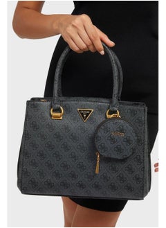 GUESS GUESS Womens Alexie Satchel Bag Satchel Bag  - Image 4