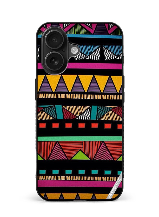 Protective Case Cover For Apple iPhone 16 Plus Kalakari Design Multicolour