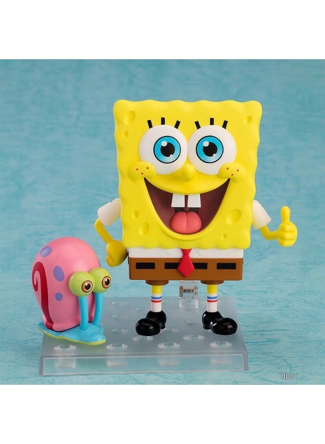 عام سبونجبوب سكوير المنقولة استبدال الوجه دمية نموذج الديكور سطح المكتب الديكور لعبة هدية للعائلة والأصدقاء - Image 1