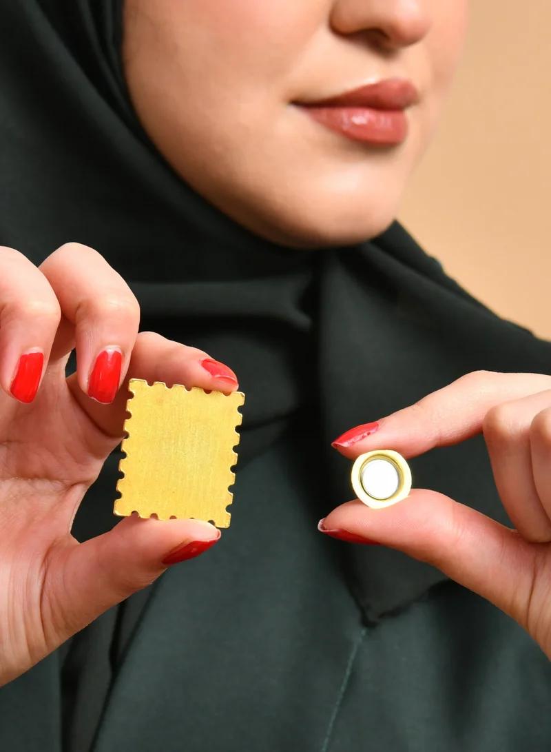 HAWRAA ABAYA I am Saudi brochure - Saudi National Day design